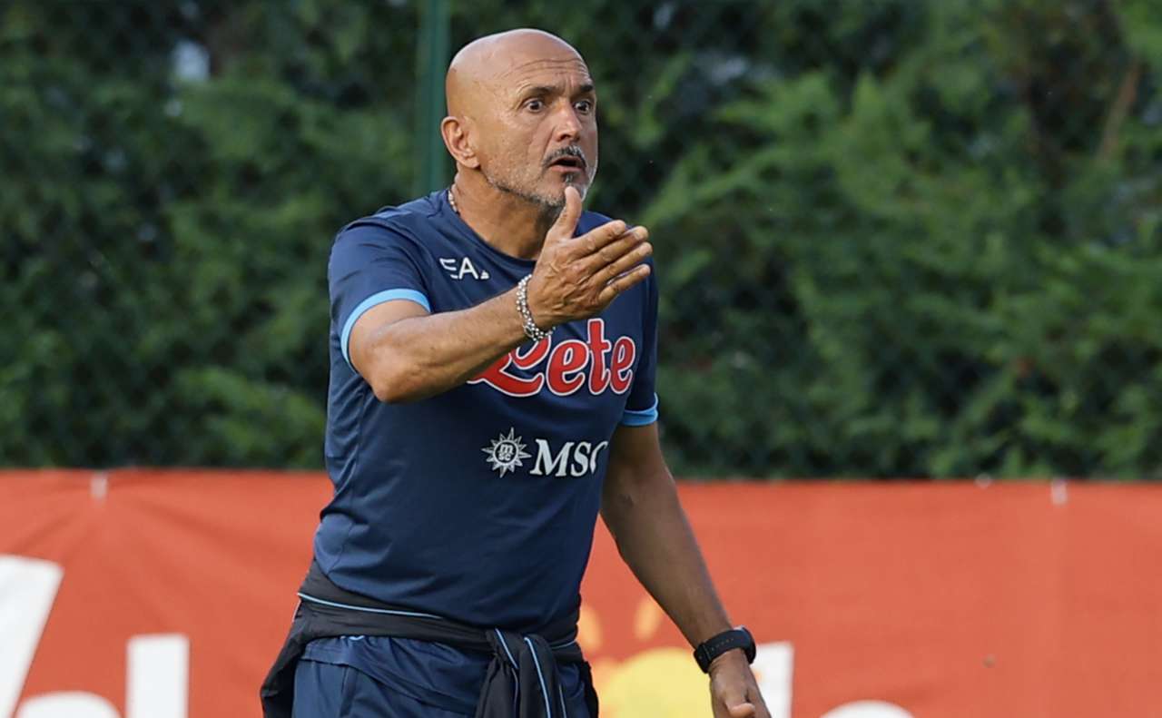 Spalletti arrabbiato 