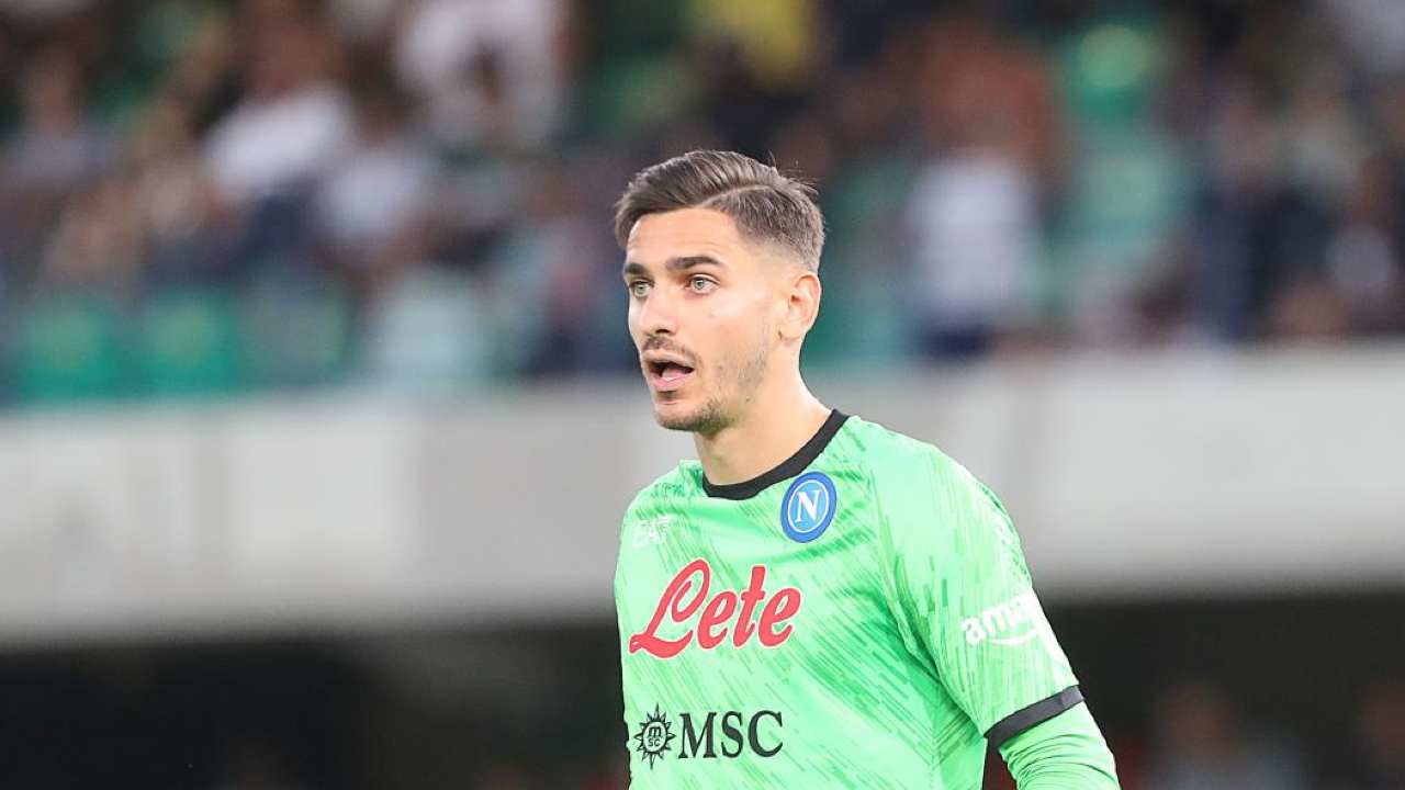 Alex Meret, portiere del Napoli