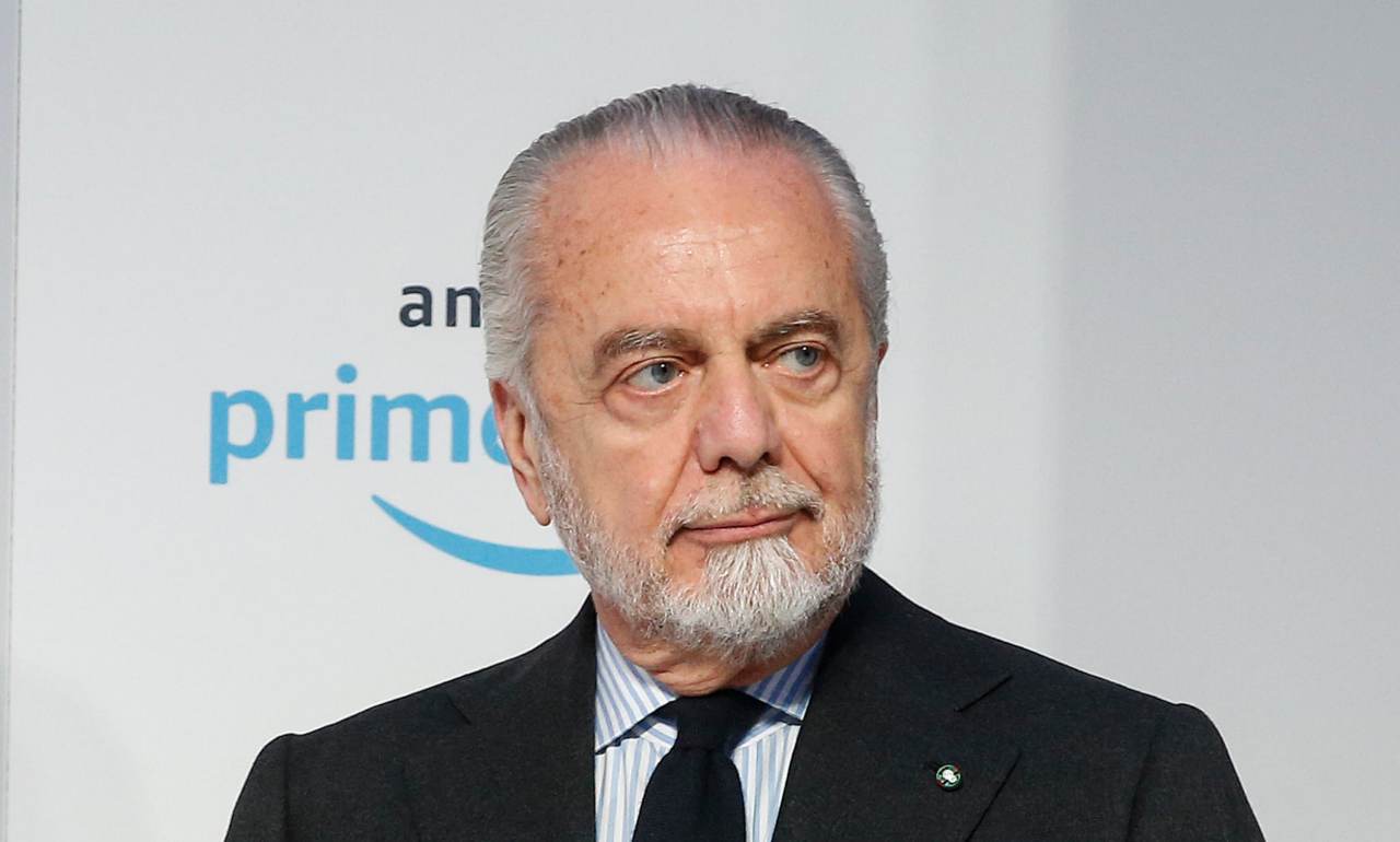 De Laurentiis in sala stampa 