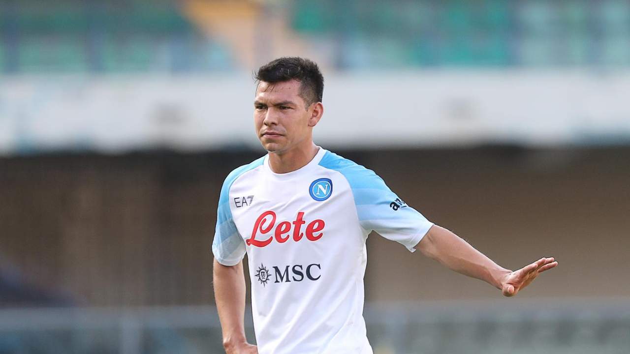 Hirving Lozano, attaccante del Napoli