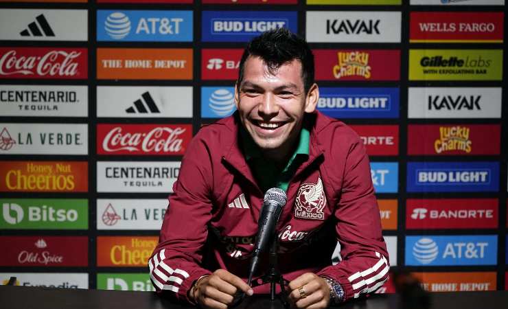 Chucky Lozano sulle sue condizioni fisiche