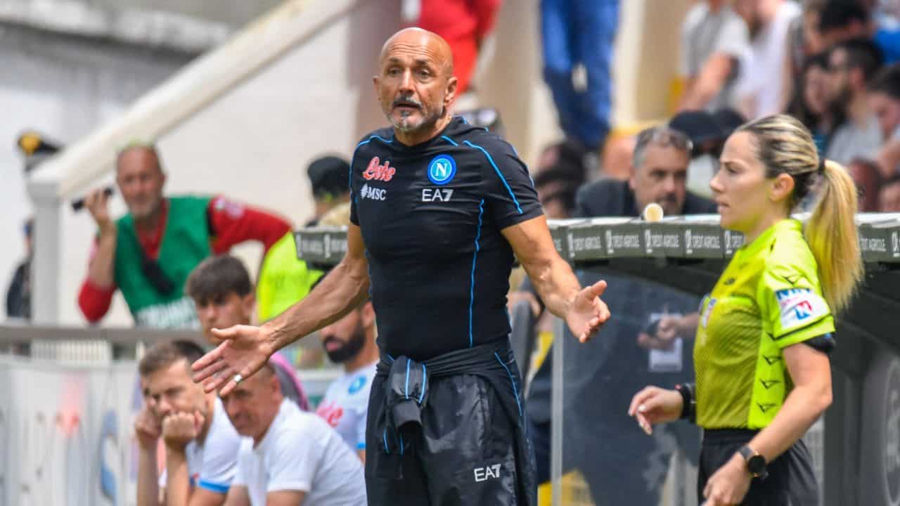 Luciano Spalletti, allenatore del Napoli