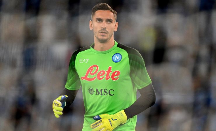 Alex Meret, portiere del Napoli