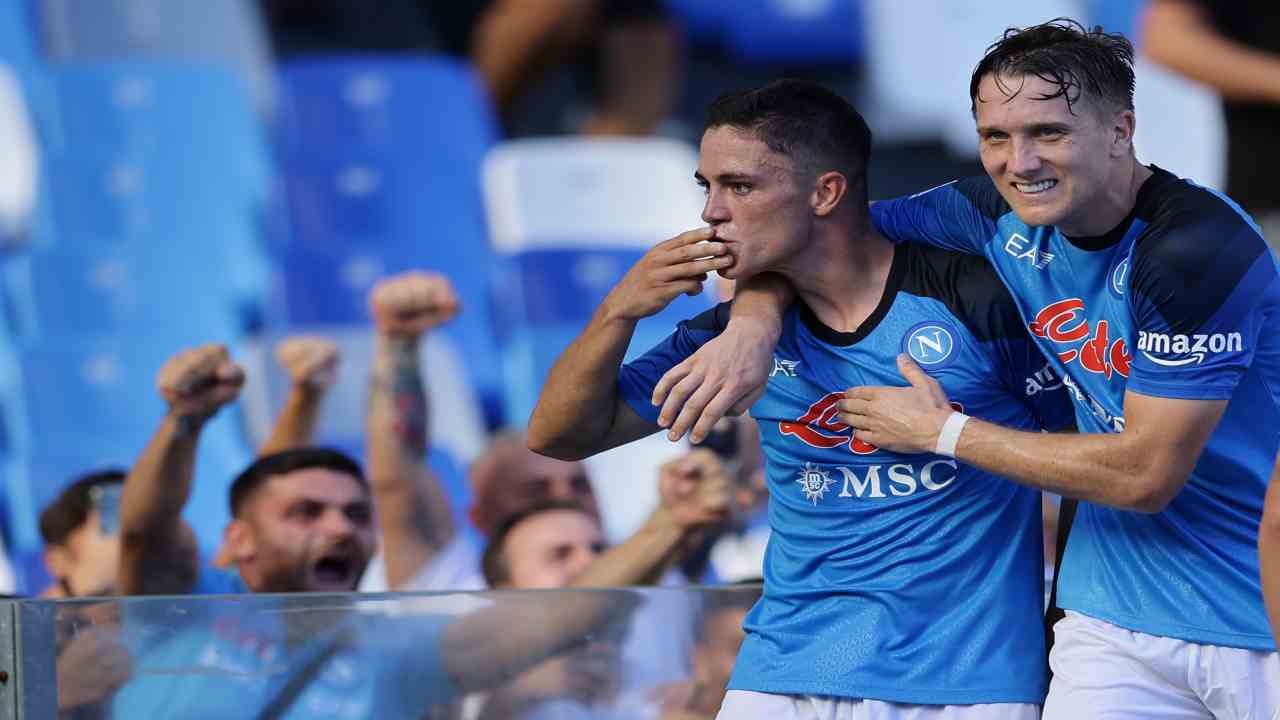 Raspadori Napoli Spezia Gol