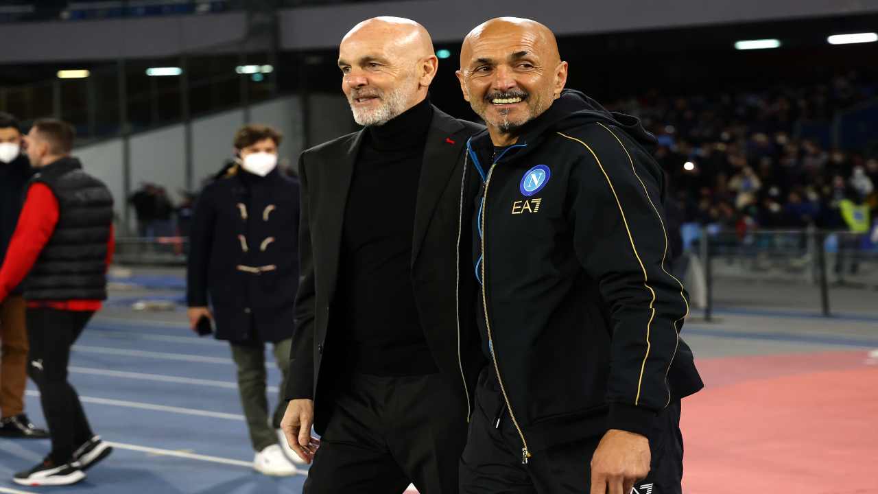 Spalletti Pioli Napoli Milan