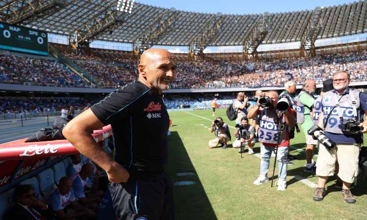 Luciano Spalletti Napoli Spezia