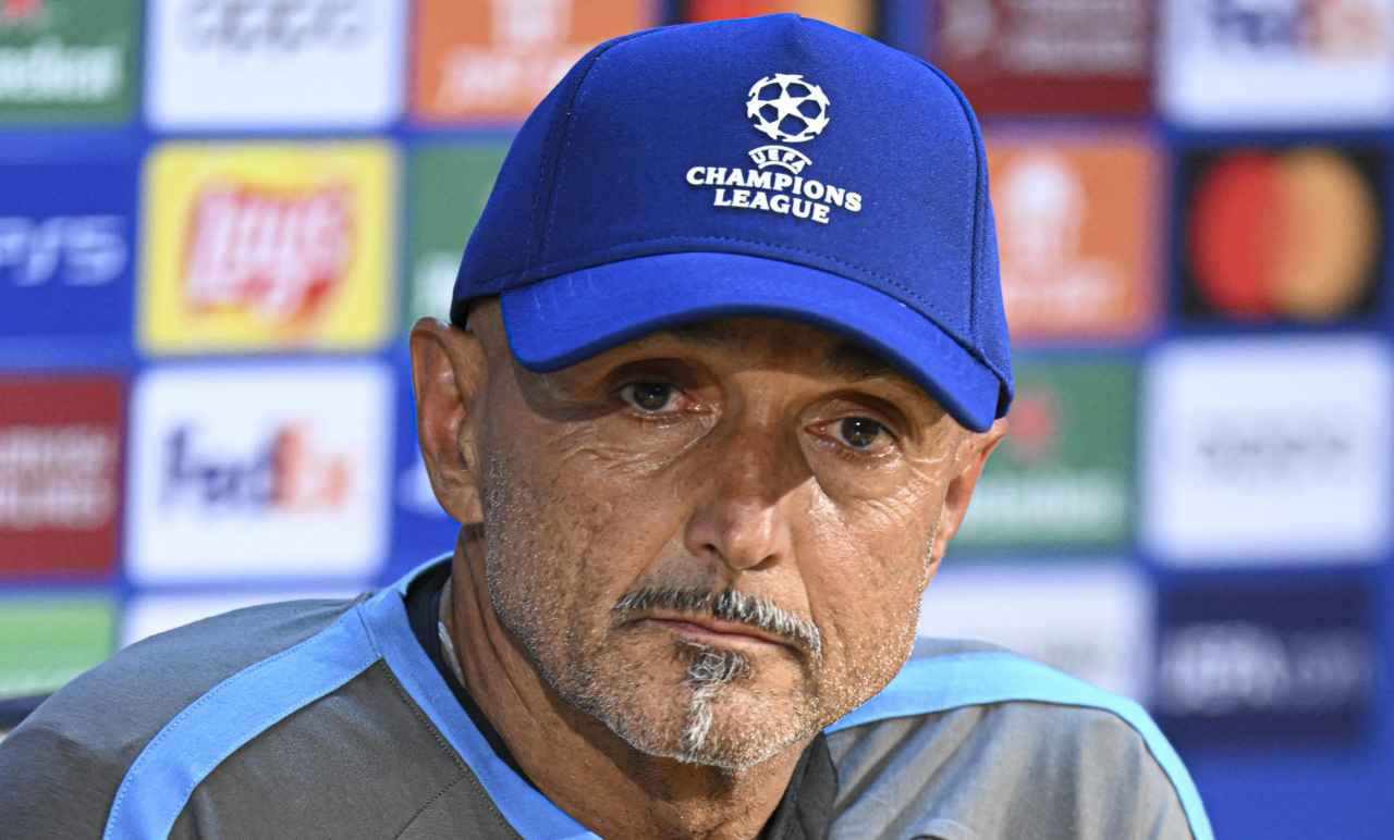 Spalletti pensieroso 