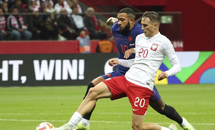 Piotr Zielinski in Nations League contro l'Olanda