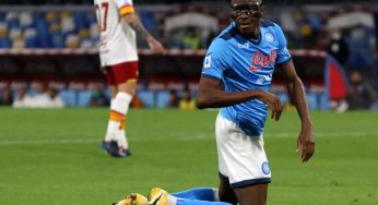 Infortunio Osimhen, la notizia terrorizza i tifosi