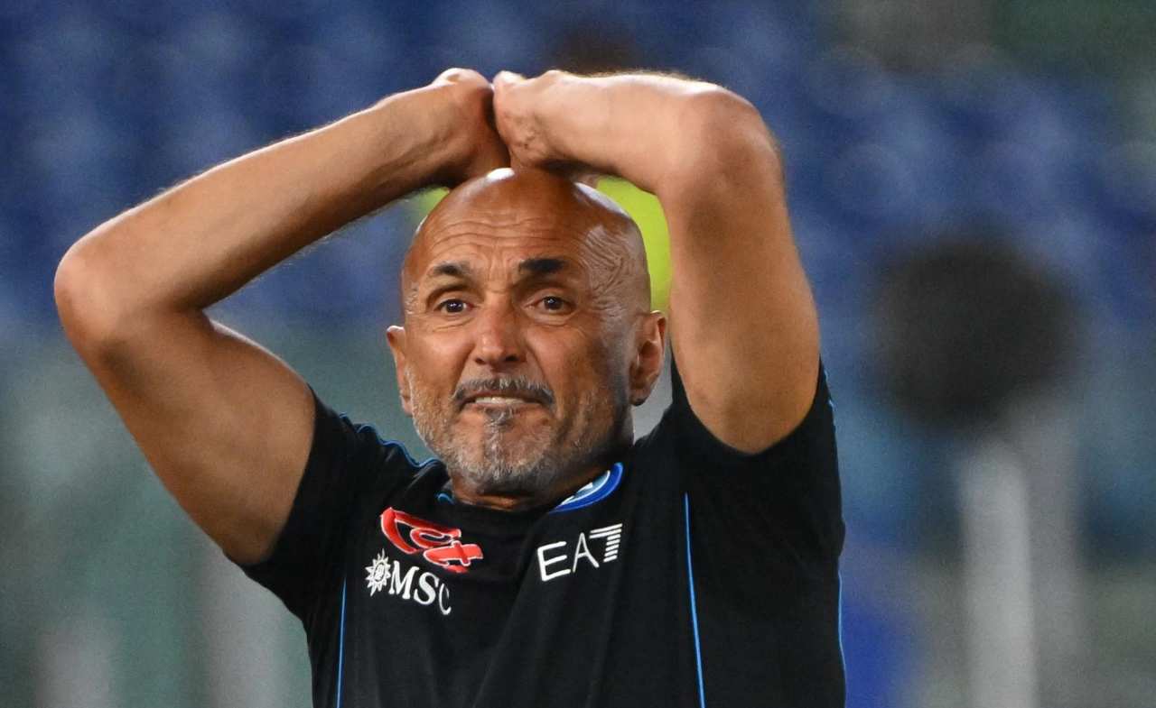 Spalletti si dispera 