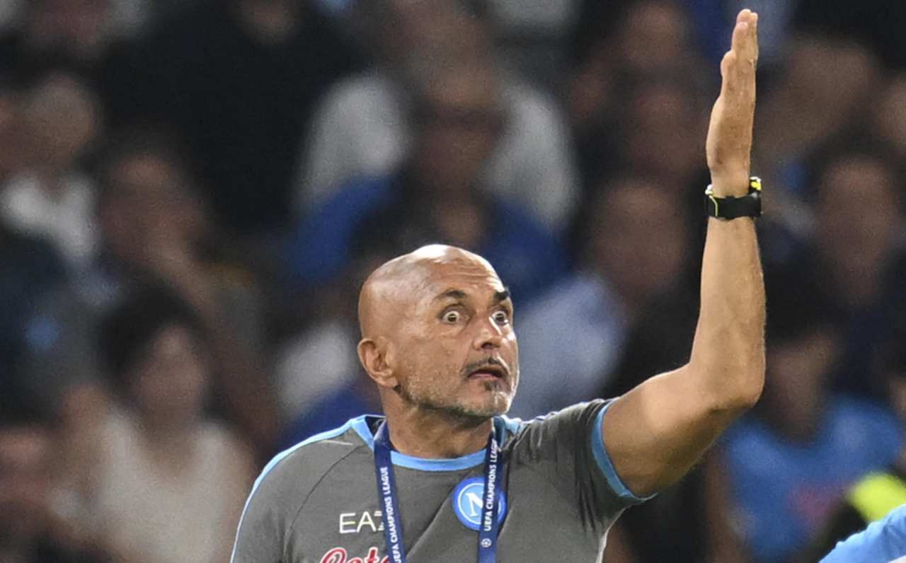 Spalletti al Maradona 