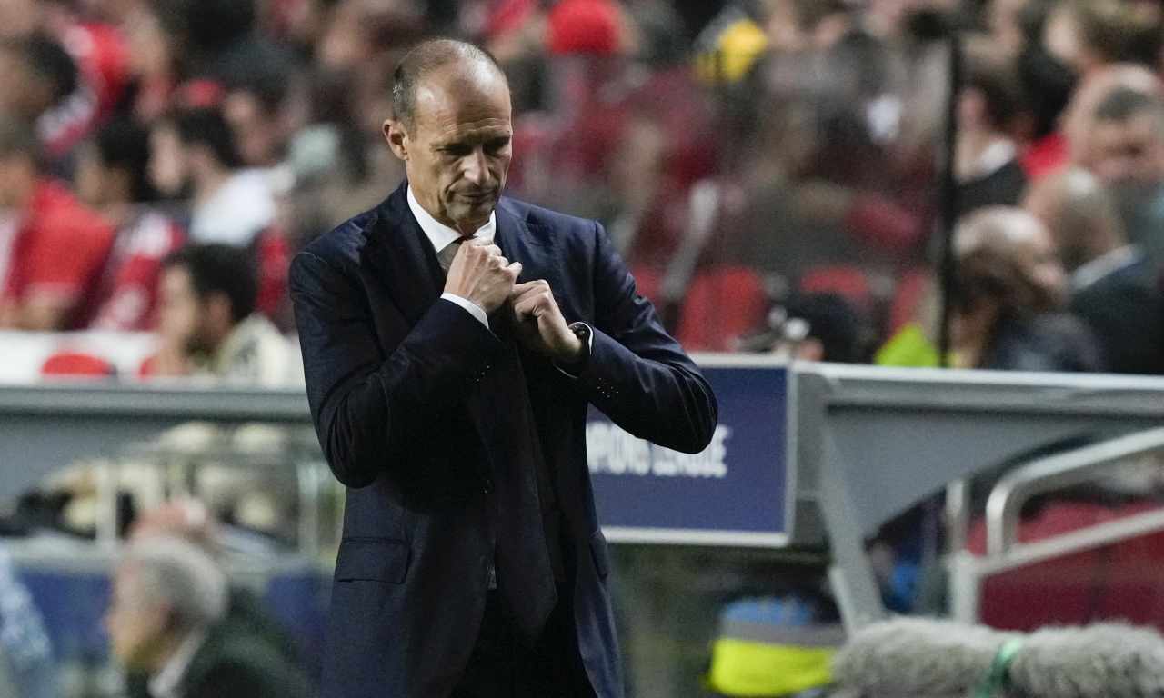 Allegri contro il Benfica