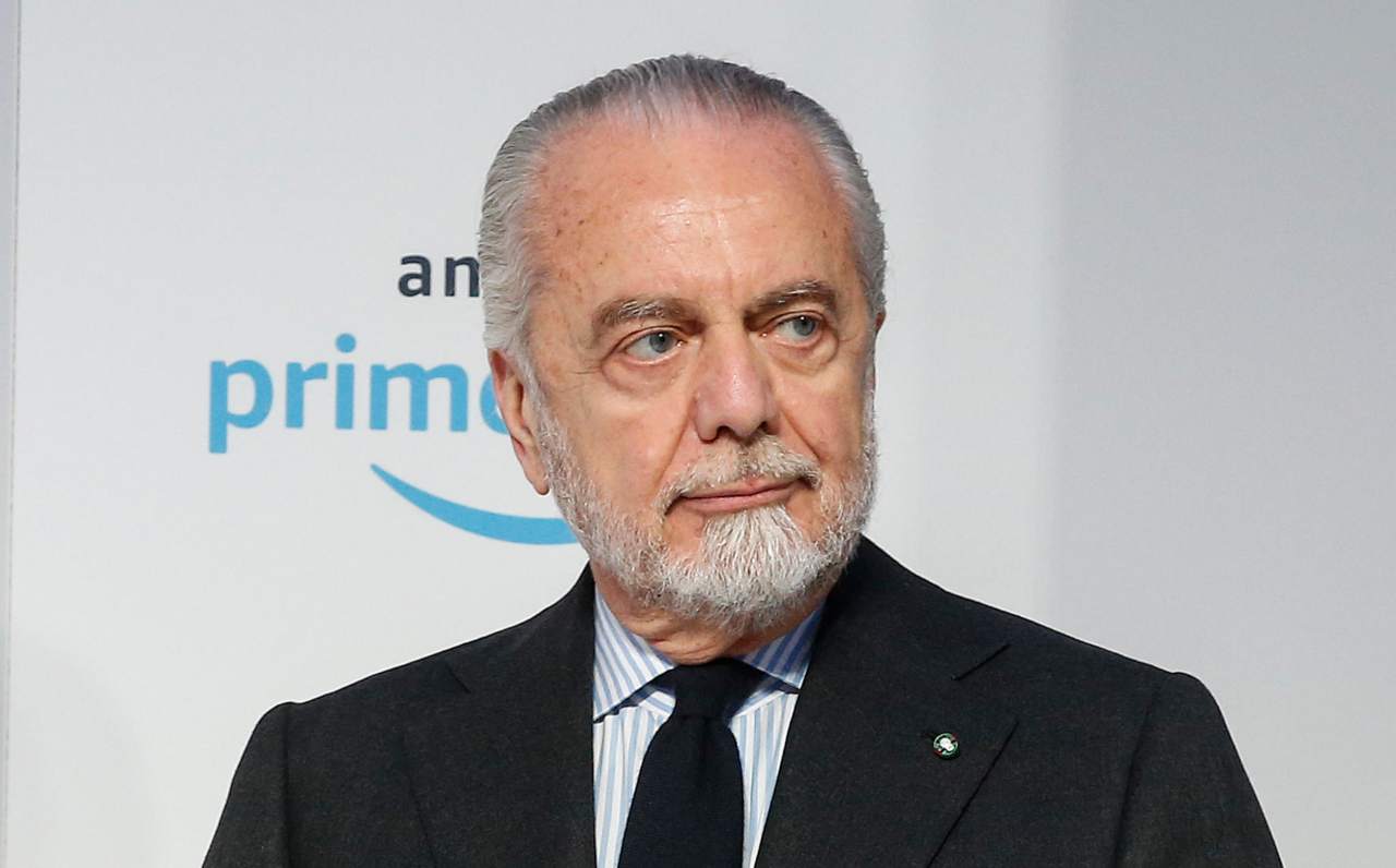 De Laurentiis in conferenza stampa 