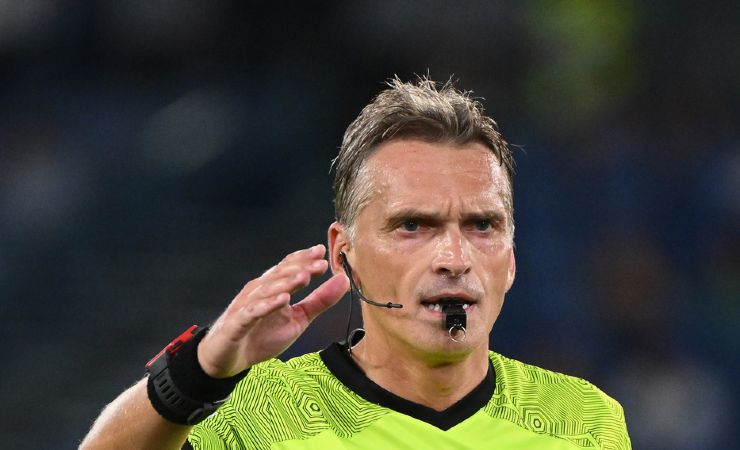 Massimiliano Irrati, arbitro di Roma-Napoli