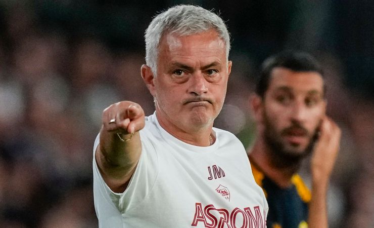 Jose Mourinho Napoli pericolo