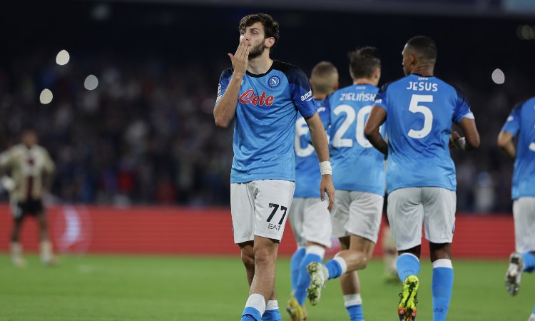 Kvaratskhelia Napoli Ajax