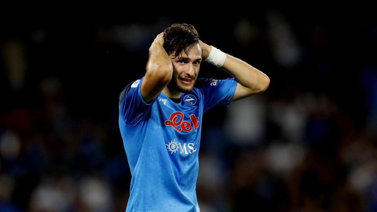 Khvicha Kvaratskhelia, attaccante del Napoli