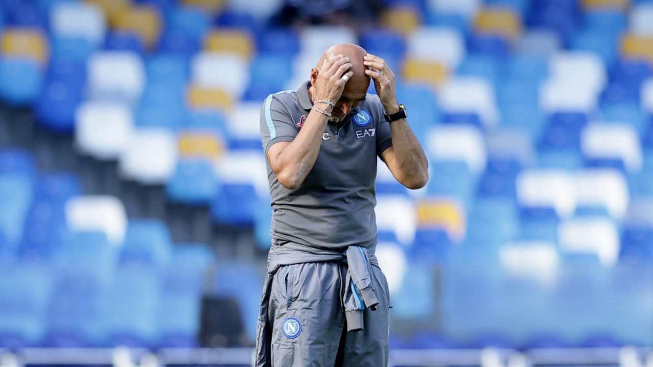 Luciano Spalletti problema Napoli