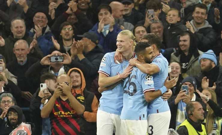 Manchester City protagonista in Champions League con 