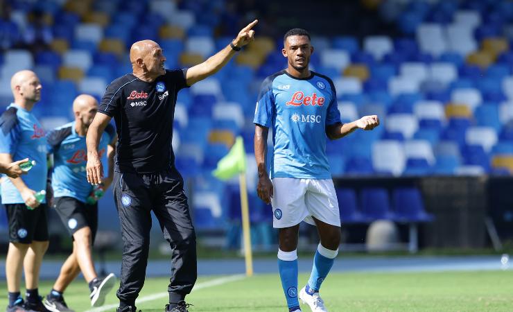 Spalletti e Juan Jesus 