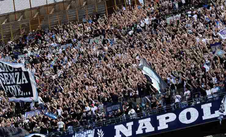 I tifosi del Napoli allo stadio