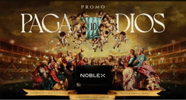 Promozione in Argentina sui televisori Noblex