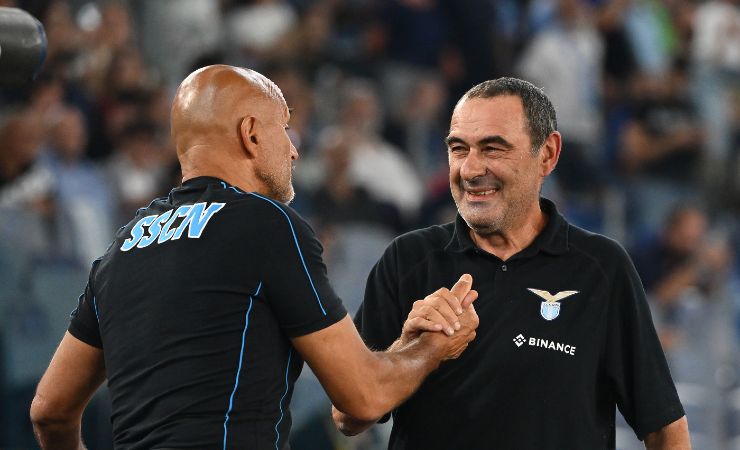 Luciano Spalletti e Maurizio Sarri