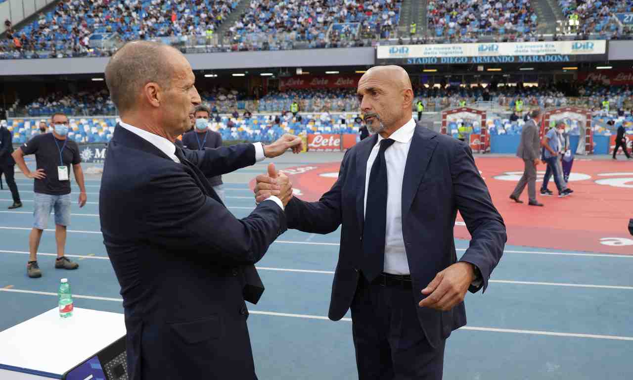 Spalletti con Allegri 