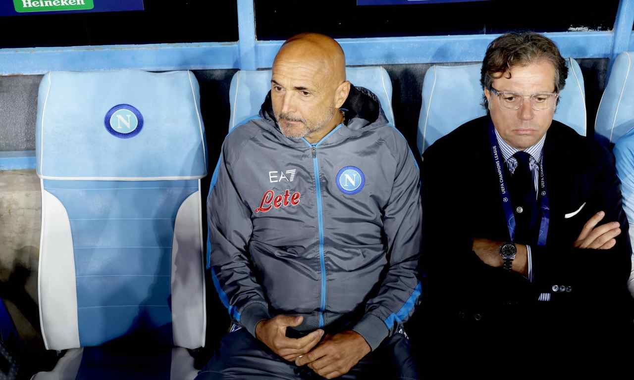 Spalletti con Giuntoli 