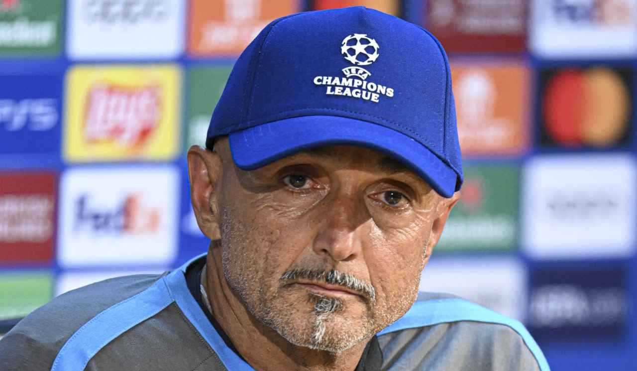 Spalletti pensieroso 