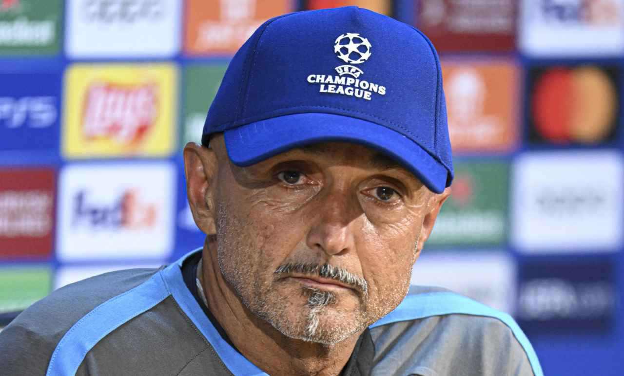 Spalletti in conferenza stampa 