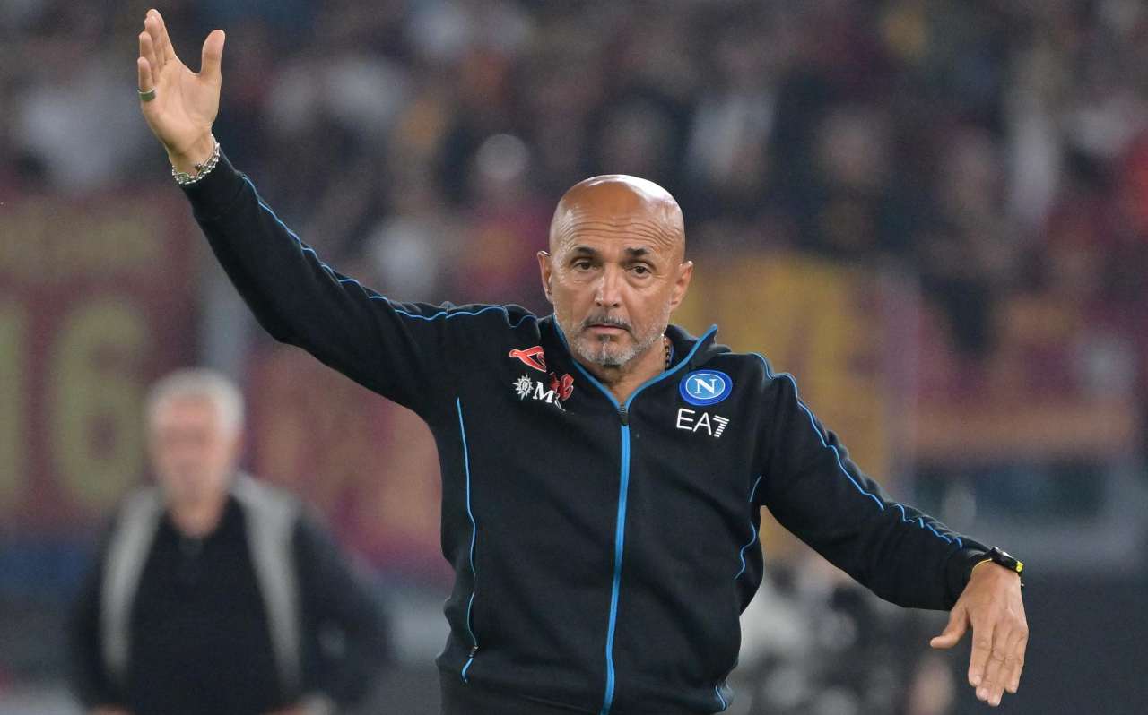 Spalletti all'Olimpico 