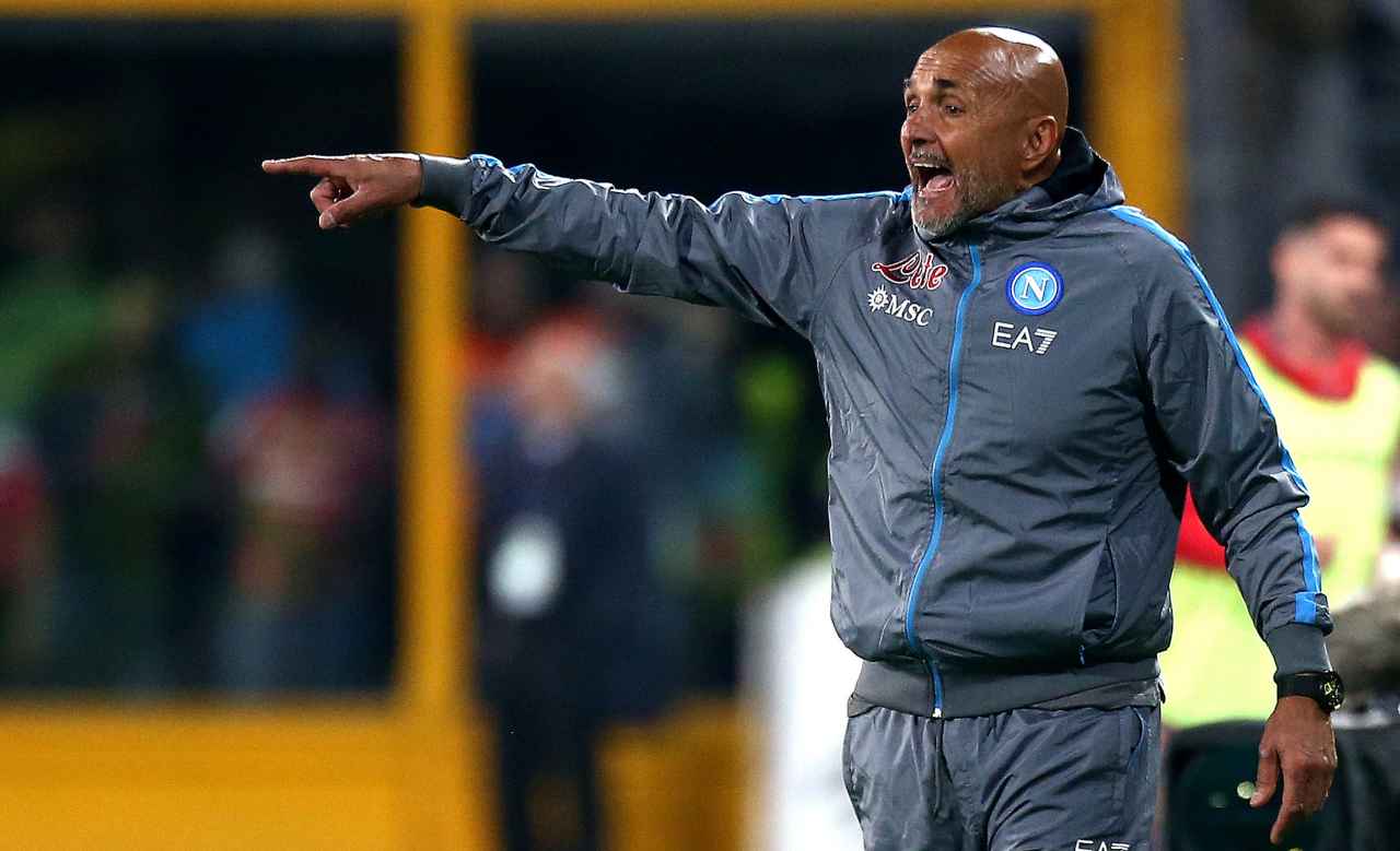 Spalletti dà indicazioni 