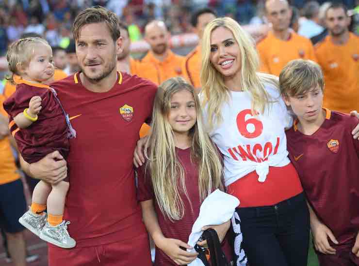 Francesco Totti e Ilary Blasi