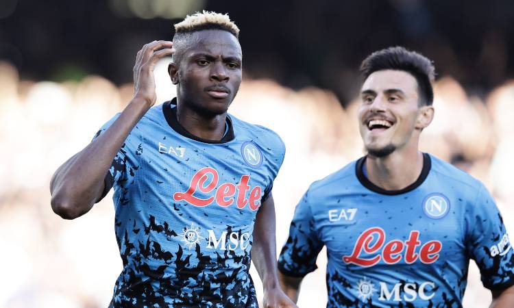 Victor Osimhen Napoli Sassuolo