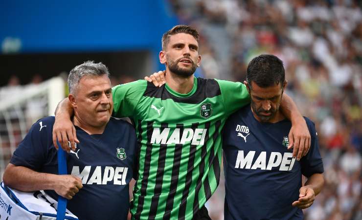 Domenico Berardi è infortunato