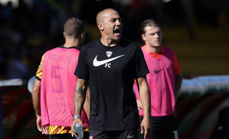Cannavaro porta il Benevento in ritiro