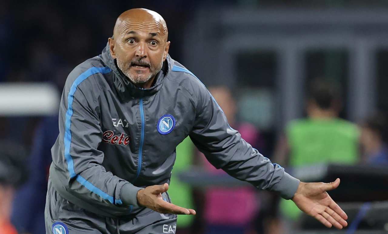 Spalletti dà indicazioni 