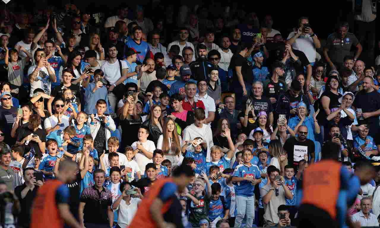 Tifosi del Napoli al Maradona 