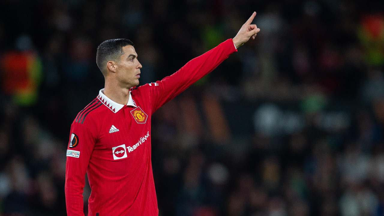 Cristiano Ronaldo con la maglia dello United napolicalciolive.com 25112022