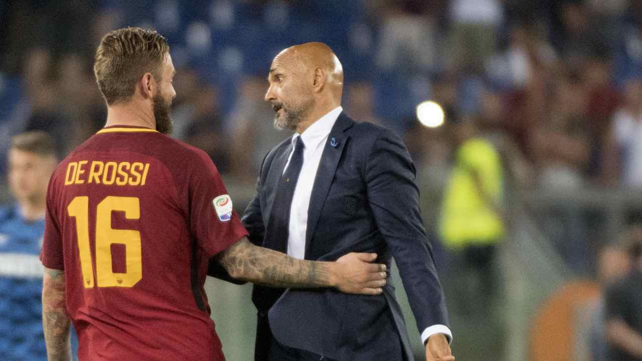 Daniele De Rossi e Luciano Spalletti napolicalciolive.com 12112022