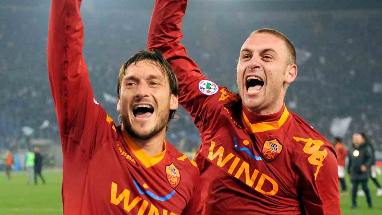 Francesco Totti e Daniele De Rossi napolicalciolive.com 12112022