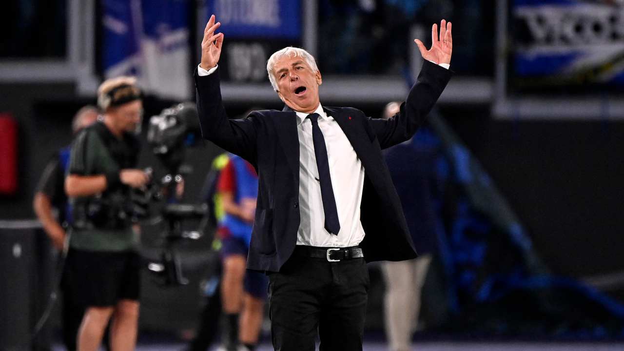 Gasperini critica il calciomercato dell'Atalanta (Ansa) 14112022 Napolicalciolive.com