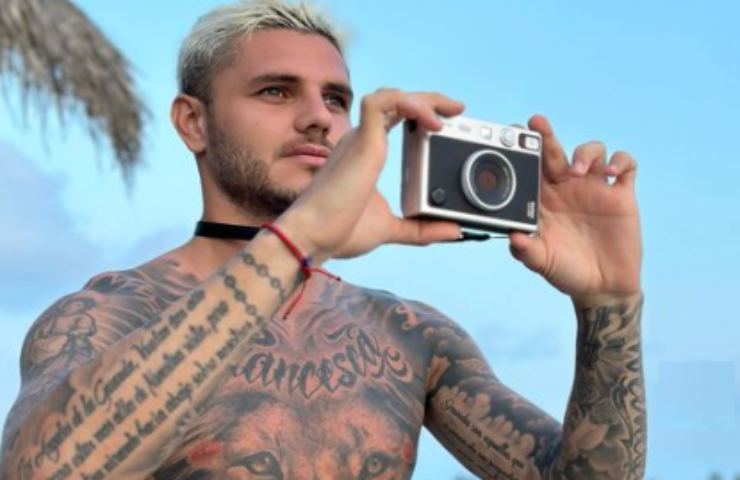 Icardi in vacanza alle Maldive