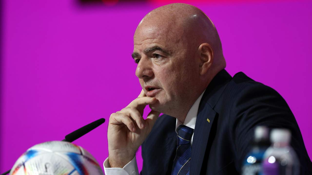 Il presidente FIFA Gianni Infantino - Napolicalciolive.com 