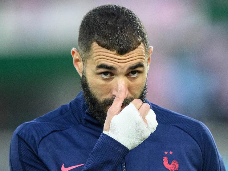 Karim Benzema, attaccante della Francia - Napolicalciolive.com