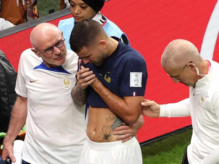 Lucas Hernandez, uno dei tanti infortunati di questo Mondiale - Napolicalciolive.com