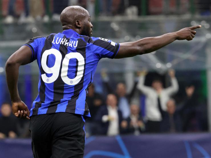 Lukaku con la maglia dell'Inter - Napolicalciolive.com