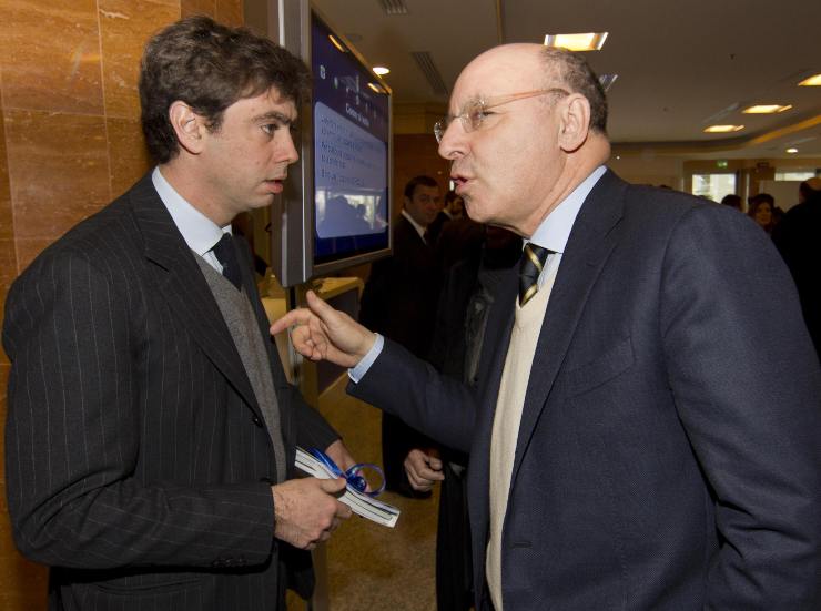 Andrea Agnelli e Beppe Marotta - Napolicalciolive.com