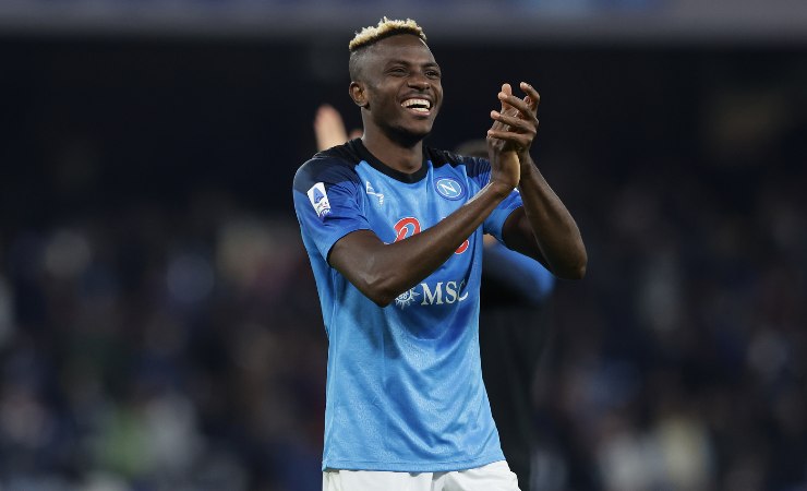 Osimhen, attaccante del Napoli